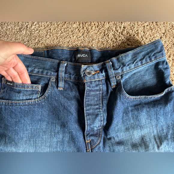 RVCA Men’s New Normal Denim | Size 31 | Dark wash jeans - Picture 6 of 11